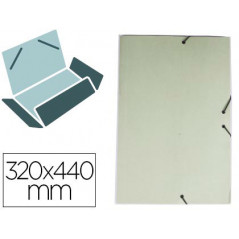 Pastas elasticos liderpapel com abas em cartolina 350 grs. cor verde medidas: 320x440 mm