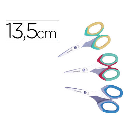 Tijera escolar liderpapel extra soft unidad