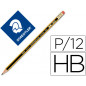 Lapices de grafito staedtler noris n.2 hb con goma de borrar unidad