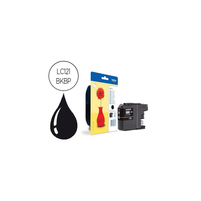 Ink-jet brother dcp-j132w/152w/552dw/752dw & mfc-j470dw/650dw/870dw negro -300 pag