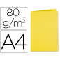 Subcarpeta cartulina exacompta din a4 amarillo sol 80 gr