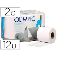 Papel higienico gc 2 capas paquete de 12 rollos