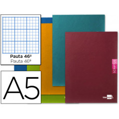 Libreta liderpapel scriptus a5 48 hojas 90g/m2 rayado n 46