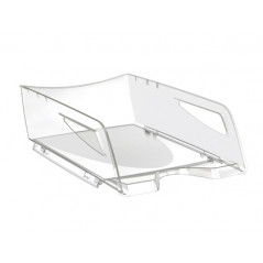 Bandeja sobremesa cep maxi de gran capacidad 386x270x115 mm plastico transparente