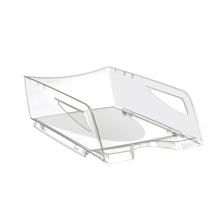 Bandeja sobremesa cep maxi de gran capacidad 386x270x115 mm plastico transparente