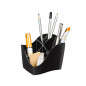 Cubilete portalapices cep gama ellypse plastico negro 118x89x98 mm