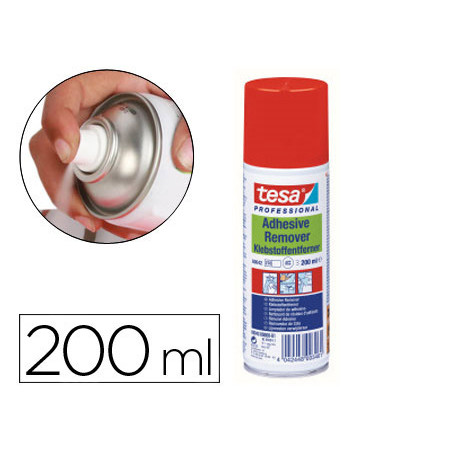 Limpiador de pegamento tesa en spray bote de 200 ml