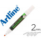 Rotulador artline pizarra epd-4 color blanco opaque ink board punta redonda 2 mm