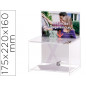 Buzon de sugerencias archivo 2000 con cerradura y 2 llaves poliestireno transparente 170x220x285 mm