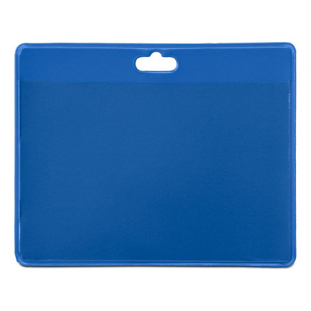 Identificador tarifold pvc horizontal color azul solo tarjeta 103x82,5 mm pack de 30 unidades