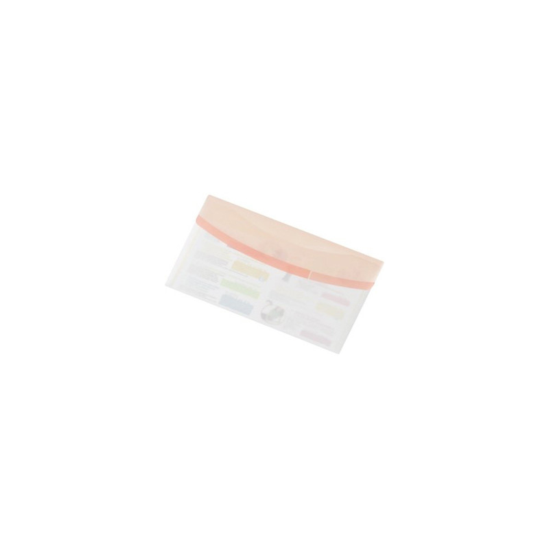 Carpeta djois portadocumentos color dream polipropileno 250x135 mm cierre velcro pack 6 unidades