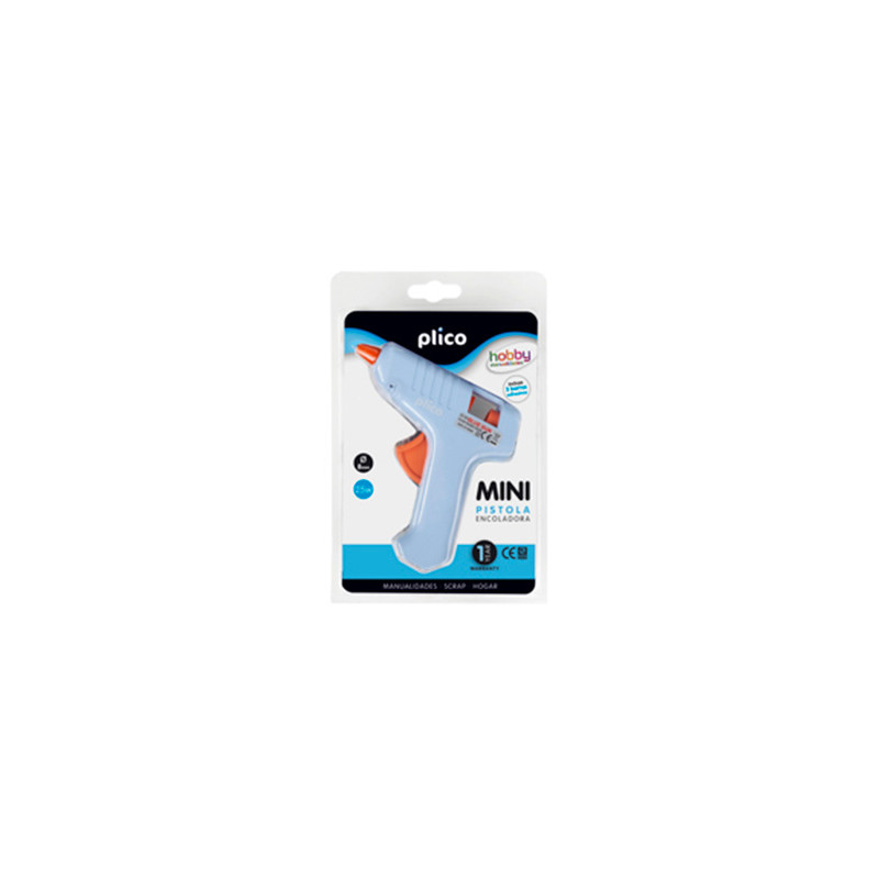Pistola de silicona caliente mini plico 25 w