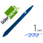 Boligrafo liderpapel soft touch retractil 1,0 mm tinta azul