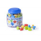 Juego miniland super pegs 128 piezas