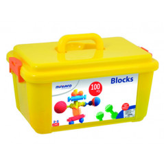 Juego miniland interstar blocks 100 piezas