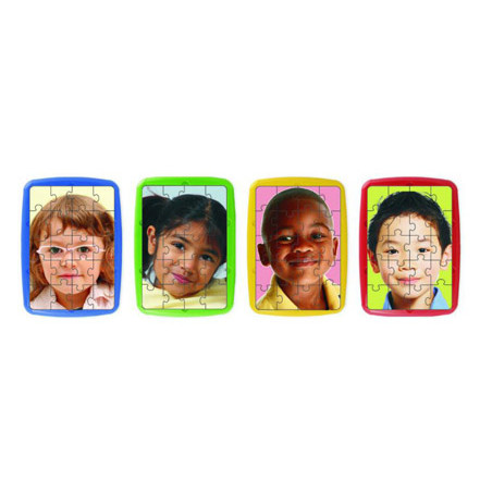 Puzle miniland niños del mundo set de 4 unidades 20 piezas
