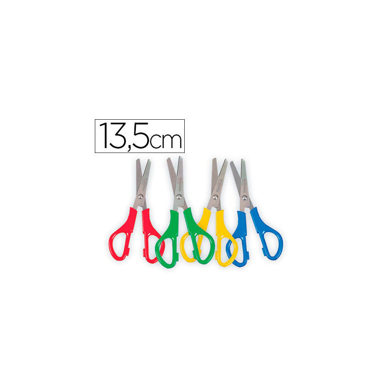 Tijera liderpapel para zurdos 13,5 cm unidad