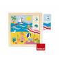 Puzzle goula madera verano 16 piezas