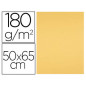 Cartulina liderpapel 50x65 cm 180 gr oro paquete de 25