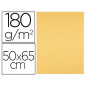 Cartulina liderpapel 50x65 cm 180 gr oro unidad