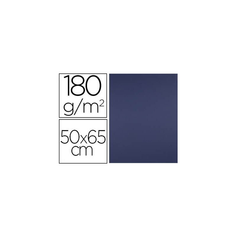 Cartulina liderpapel 50x65 cm 180 gr zafiro unidad Cartulina liderpapel 50x65 cm 180 gr zafiro unidad