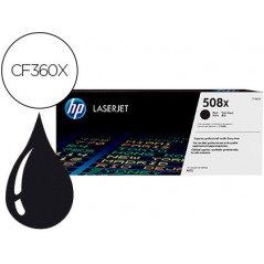 Toner hp color laserjet entreprise m552 / m553 / m577 negro 12500 paginas