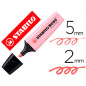 Rotulador stabilo boss pastel fluorescente 70 rubor rosa