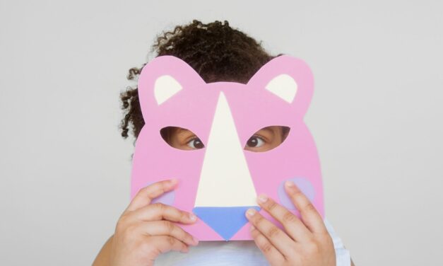 Máscaras de Animales con Platos Desechables
