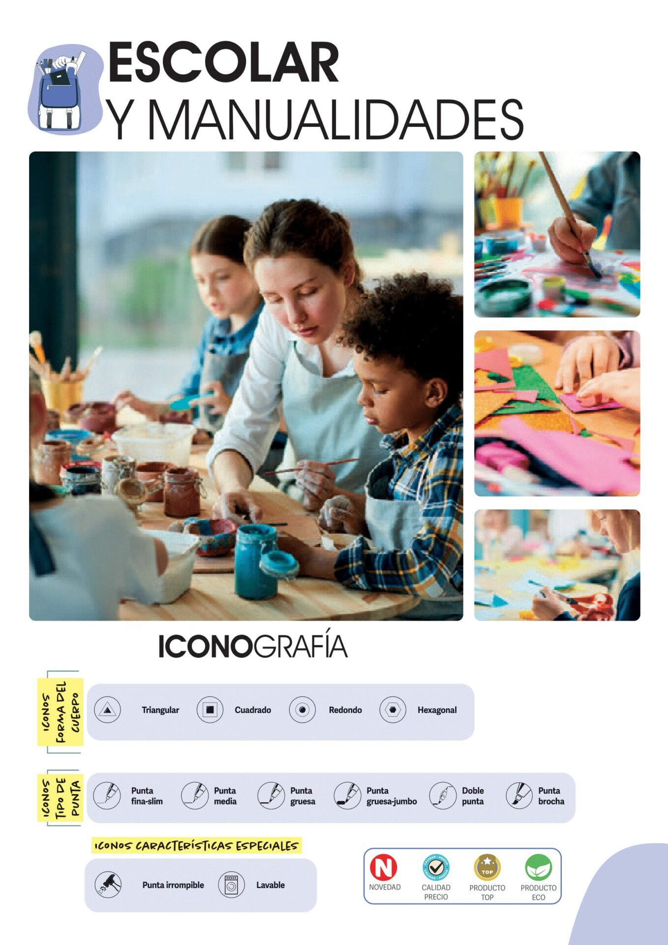 Escolar y manualidades